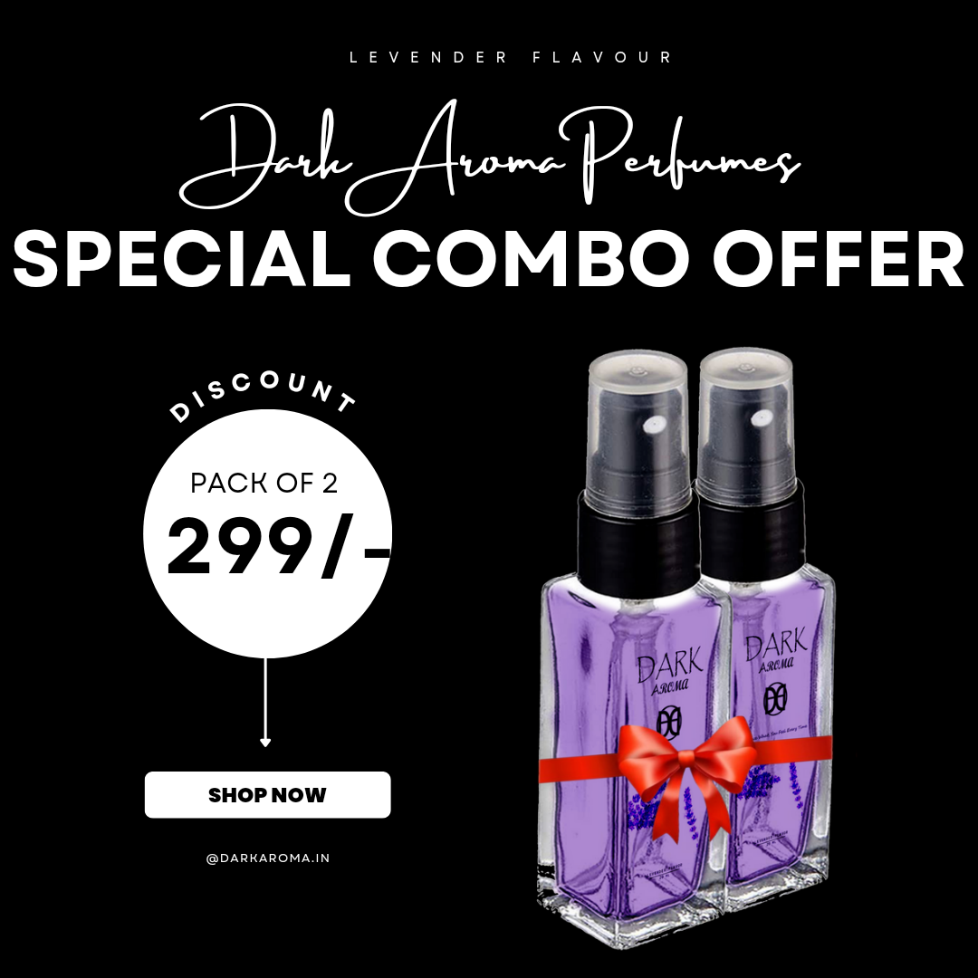 Combo of 2 | Lavender Fragrance Perfume | Dark Aroma Perfume